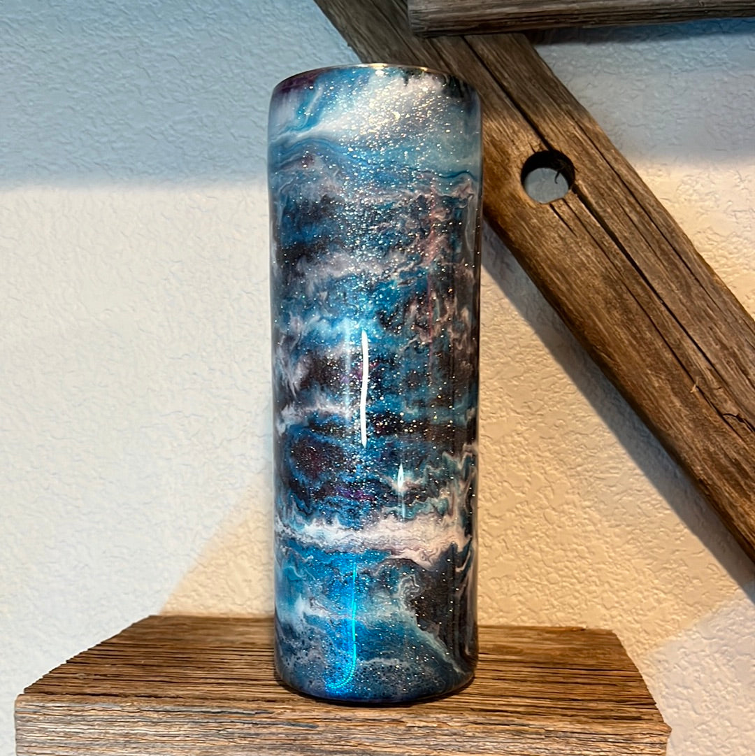 Blue/Black swirl